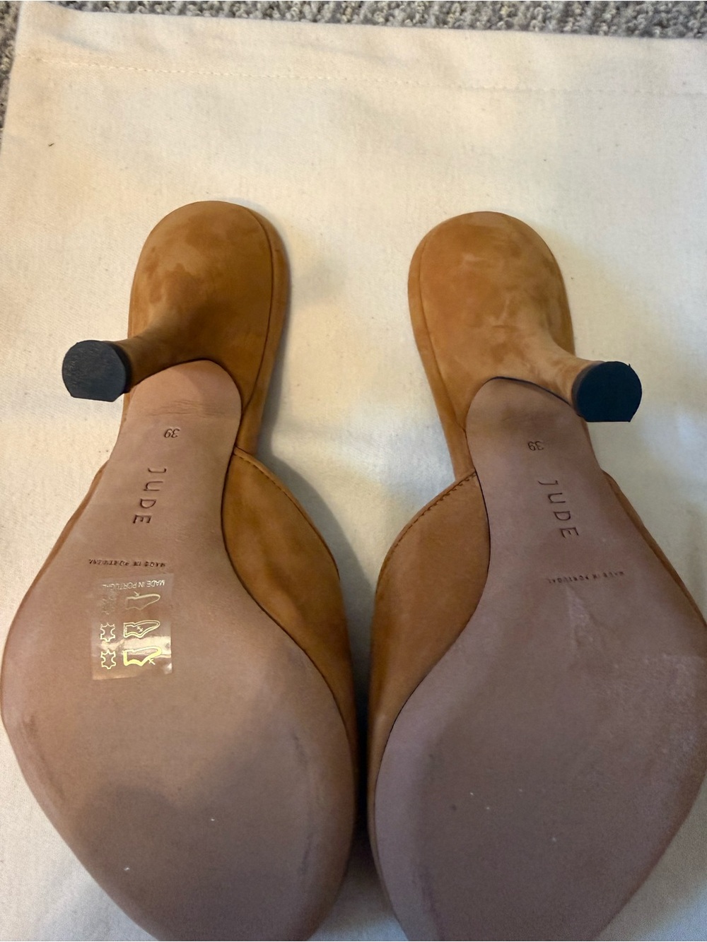 JUDE date suede mules - Picture 4 of 11